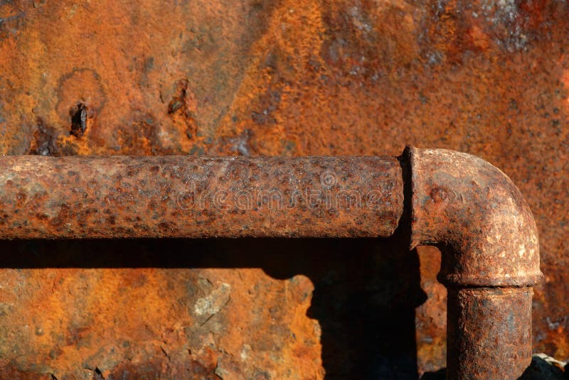 Rusty steel pipe stock image. Image of iron, rusty, toggle - 911371