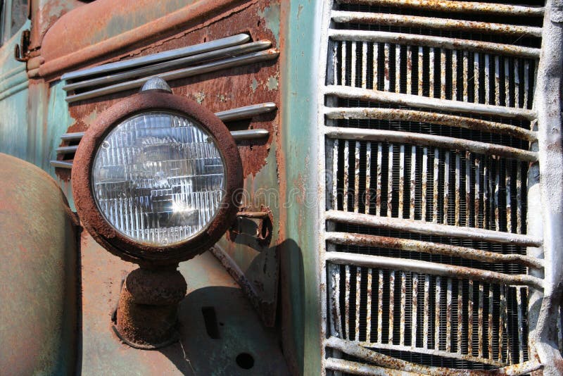 Rusty Truck stock photo