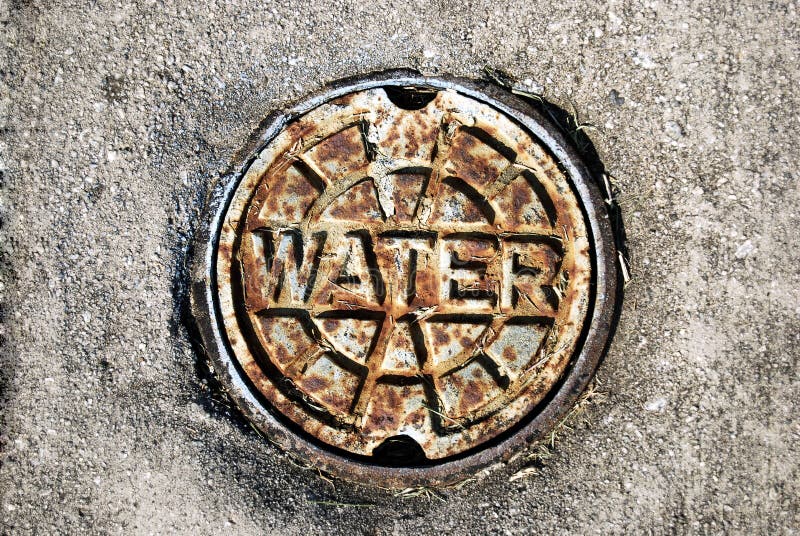 Water Valve Plate Cover for Small Circular Hole Cap in the Middle of