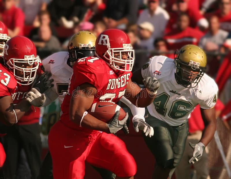 Rutgers Running Back Kyle Monangai Sprints for a Touchdown Vs