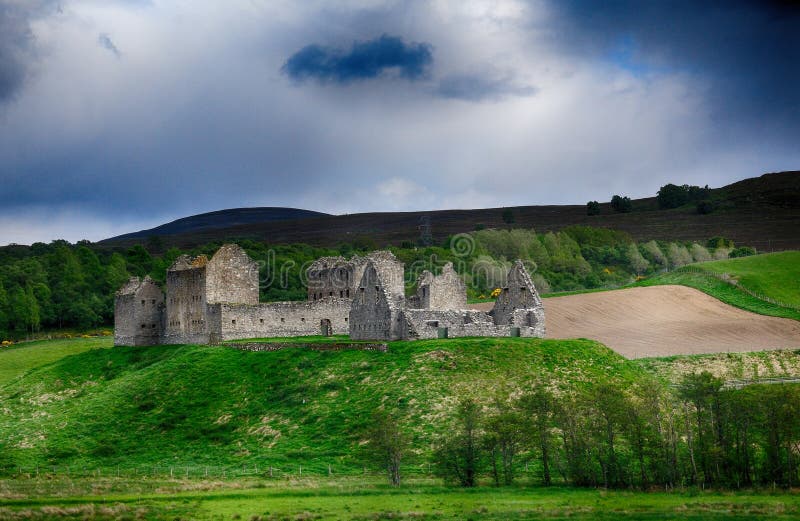 Ruthven Barracks, Scotland stock image. Image of heritage 96714847
