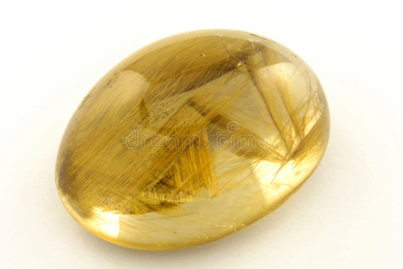 Rutilated quartz stock images
