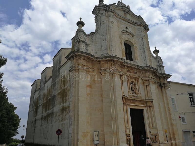 Chiesa San Michele Arcangelo Puglia Ruvo Di Puglia - Chiesa Di San Michele Editorial Photography - Image of
