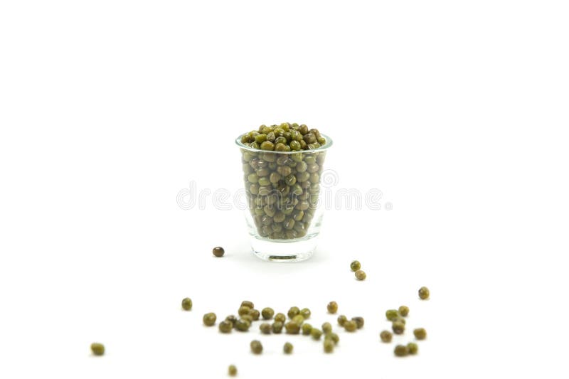 Rauwe mungbonen stock afbeeldingen