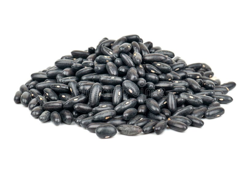 Ruwe Zwarte Bonen stock afbeeldingen