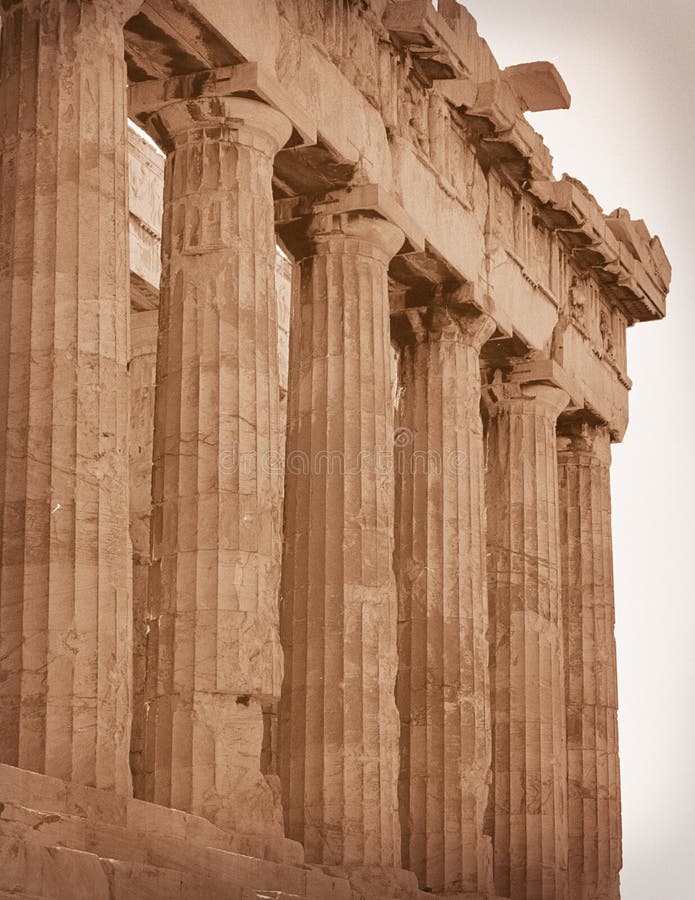 Ruínas em Atenas, Greece