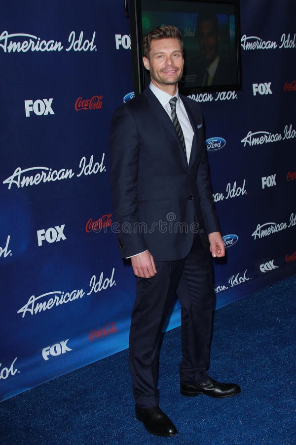 Ryan Seacrest at the American Idol Season 11 Finalists Party, The Grove, Los Angeles, CA 03-01-12