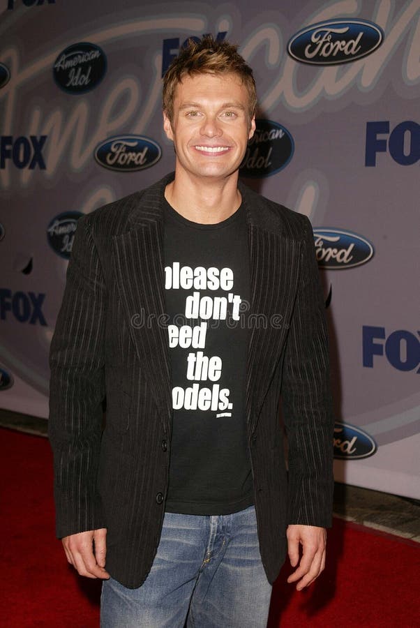 Ryan Seacrest at the American Idol Top 12 Finalists, Pearl, West Hollywood, CA 03-10-04