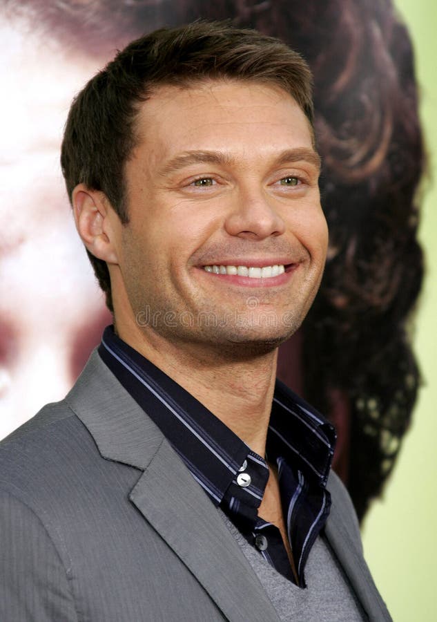 Ryan Seacrest attends Los Angeles Premiere of Knocked Up held at the Mann Village Theatre in Westwood, California, on May 21, 2007.