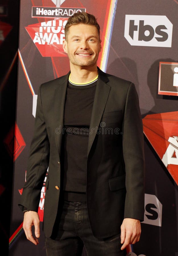 Ryan Seacrest at the 2017 iHeartRadio Music Awards held at the Forum in Inglewood, USA on March 5, 2017.