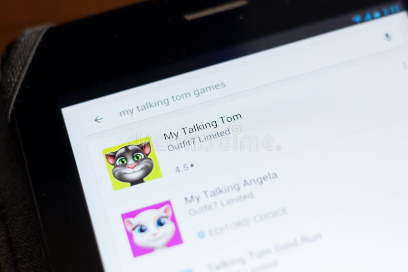 My Talking Tom, Software