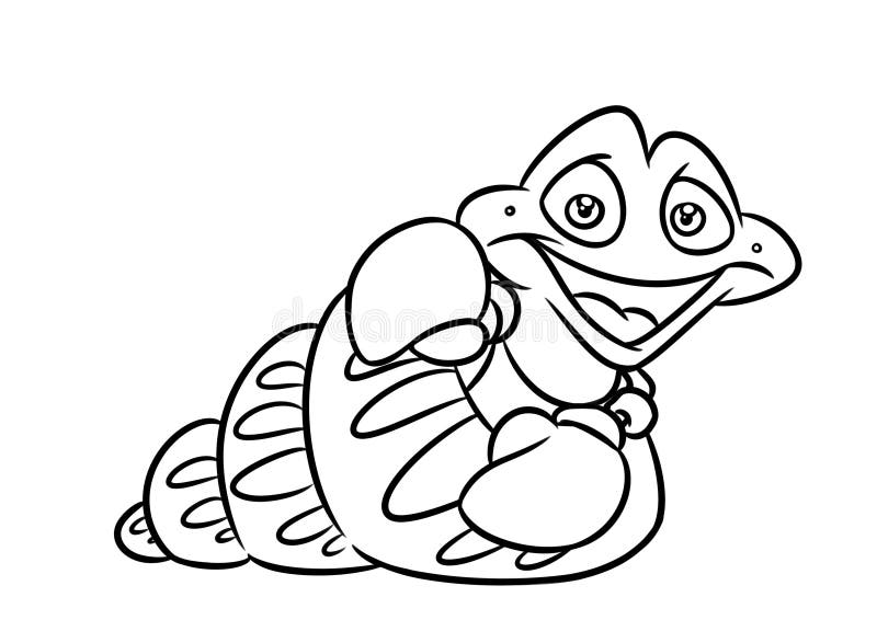 Rybie mollusk kolorystyki strony kreskówki ilustracje ilustracji