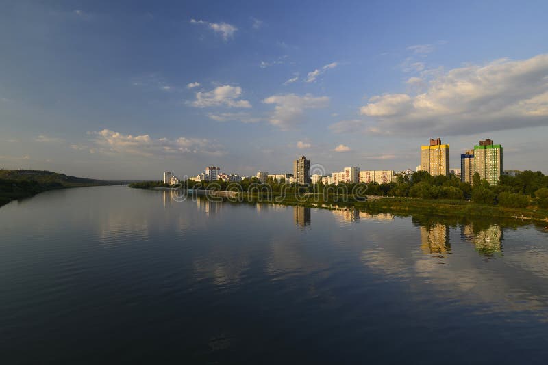 Rybnitsa city in Transnistria, on the left bank of the Dniester River