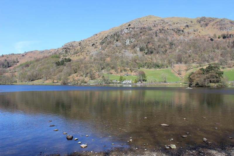Rydal Water, English Lake District Cumbria England royalty free stock photography Rydal Water, English Lake District Cumbria England royalty free stock photography