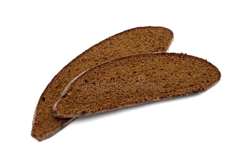 Rye bread slice