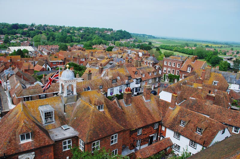 Rye, England stock image. Image of outdoors, town, tiles 26090835
