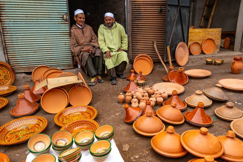 Rynek berberyjski w Maroku
