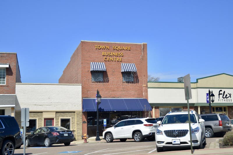 Rynek, Brownsville, Tennessee Obraz Stock Editorial Obraz złożonej z