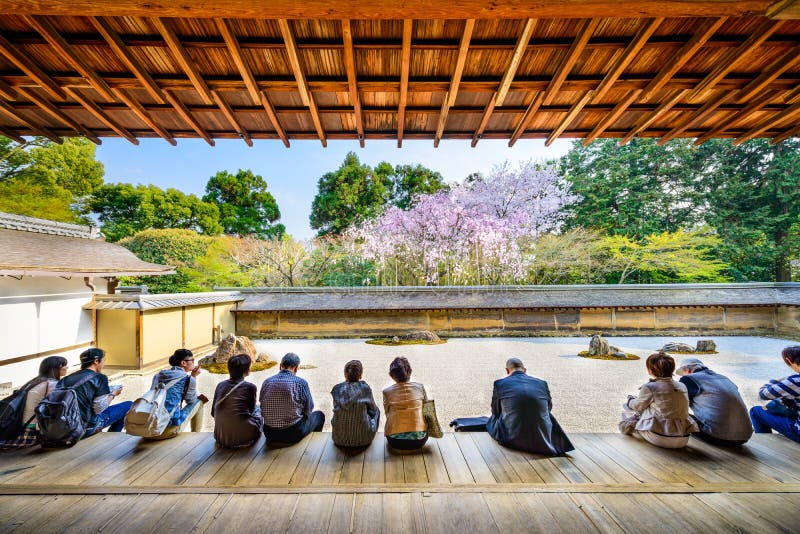 Ryoanji-Tempel lizenzfreies stockbild Ryoanji-Tempel lizenzfreies stockbild