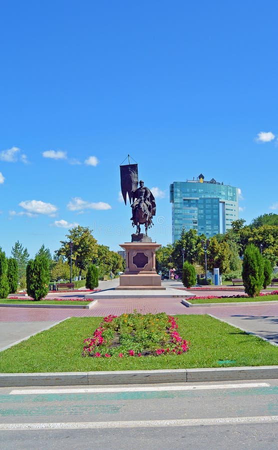 Ryssland Samara 2017: en monument till Grigory Zasekin fotografering för bildbyråer Ryssland Samara 2017: en monument till Grigory Zasekin fotografering för bildbyråer