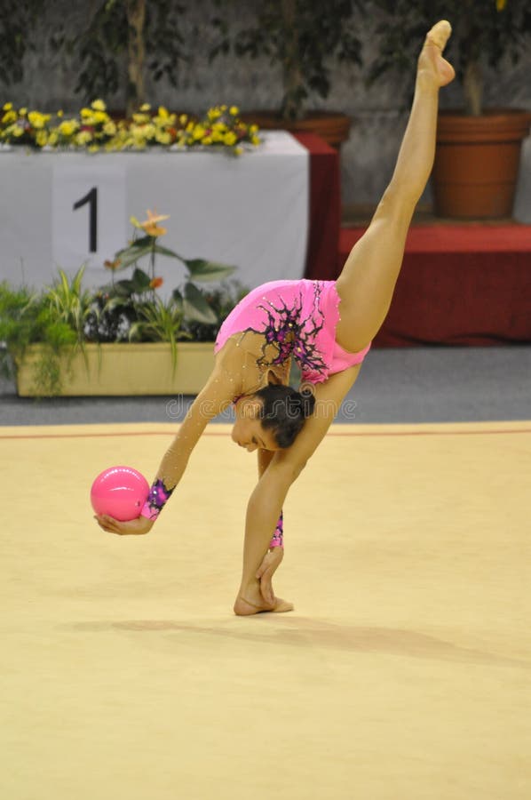Rythmic gymnastic Natalia Garcia, Spain