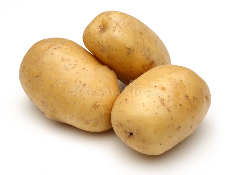 rå potatisar