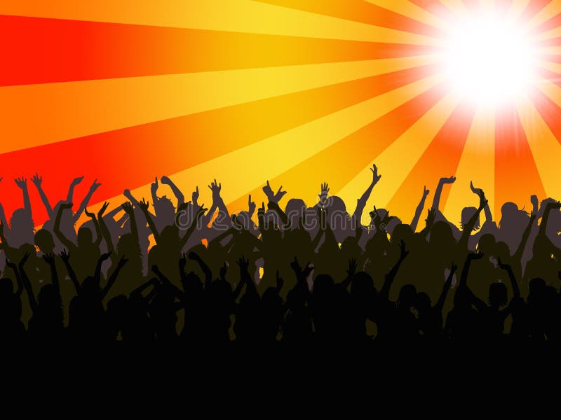 Réception illustration libre de droits