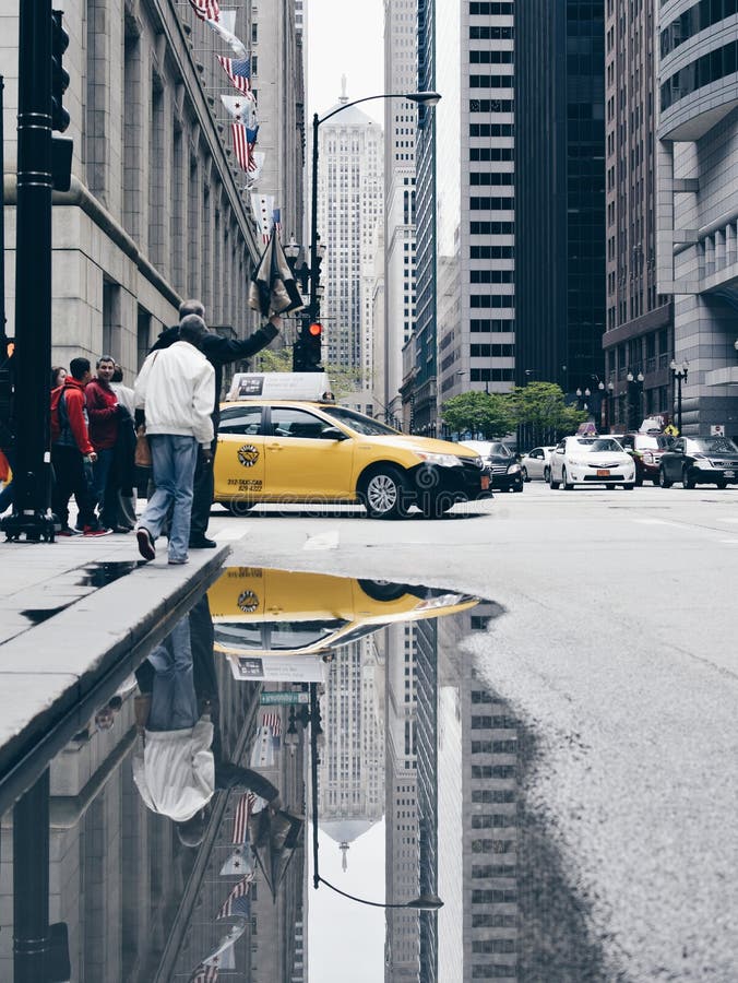 Reflection shot in the Chicago Loop. Reflection shot in the Chicago Loop.