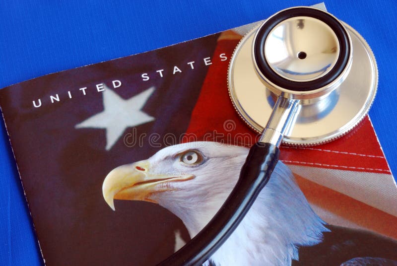 Réforme de soins de santé aux États-Unis. images libres de droits Réforme de soins de santé aux États-Unis. images libres de droits