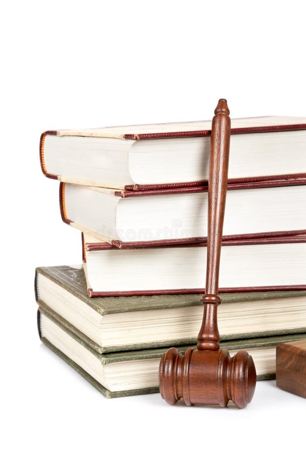 Réserve la loi de marteau en bois photographie stock libre de droits
