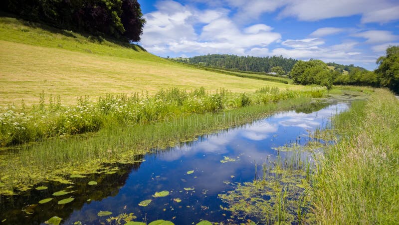 Réserve naturelle de canal image stock Réserve naturelle de canal image stock