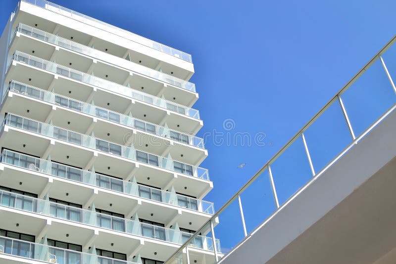 résidence de vacances dans la marina de Benalmadena, Espagne image stock résidence de vacances dans la marina de Benalmadena, Espagne image stock
