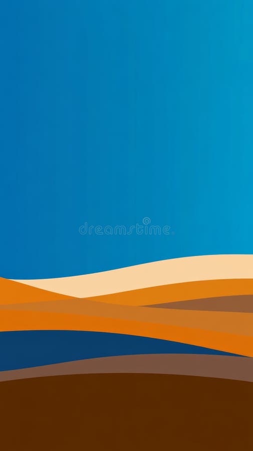 Résumé des modèles Sky et Hills. Style vectoriel. illustration de vecteur