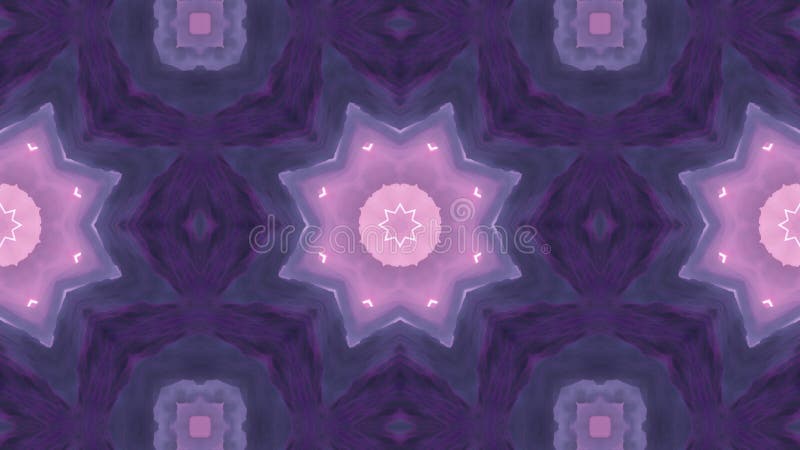 Résumé Kaleidoscope de formes géométriques et de modèles de nuages éthérés clips vidéos