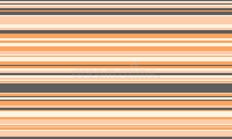 Résumé motif horizontal rayé dans les tons doux de la pêche crème et gris. Parfait pour les fonds textiles design et illustration libre de droits