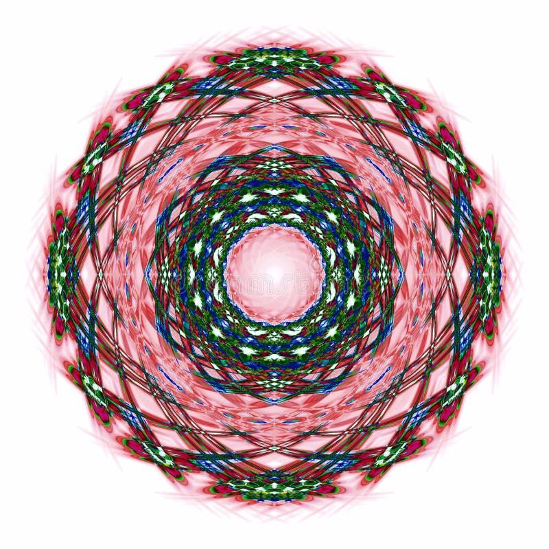 Résumé rouge cycle très beau. illustration stock