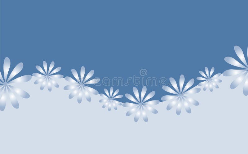 Rétro fleurs illustration de vecteur