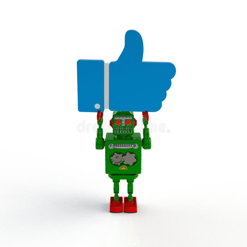 Rétro robot vert se tenant comme l'illustration de l'icône 3d d'isolement sur un fond blanc illustration libre de droits Rétro robot vert se tenant comme l'illustration de l'icône 3d d'isolement sur un fond blanc illustration libre de droits
