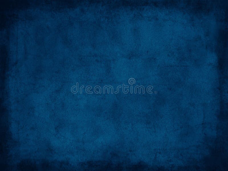 Texture de papier rétro grunge bleu foncé avec bordure image libre de droits