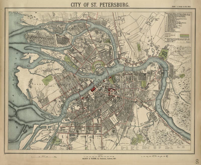 Rétro type Vieille ville de carte de Sankt-Pétersbourg, Russie, la vieille Europe image stock Rétro type Vieille ville de carte de Sankt-Pétersbourg, Russie, la vieille Europe image stock
