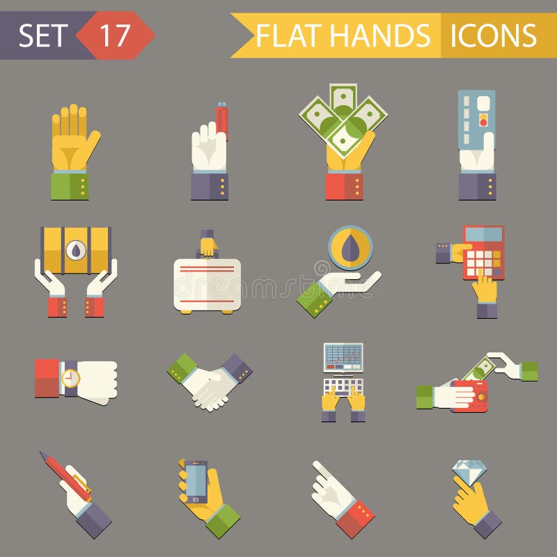 Rétros accessoires de finances de symboles de mains d'affaires illustration libre de droits Rétros accessoires de finances de symboles de mains d'affaires illustration libre de droits