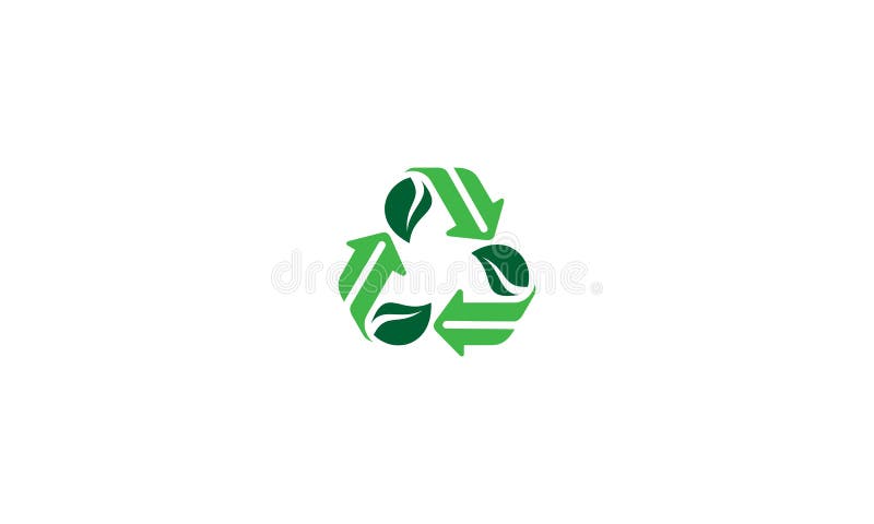 Réutilisez l'icône de vecteur de logo de symbole illustration stock Réutilisez l'icône de vecteur de logo de symbole illustration stock