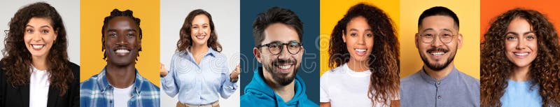 Różnorodna grupa mężczyzn i kobiet świętujących tożsamości razem fotografia royalty free