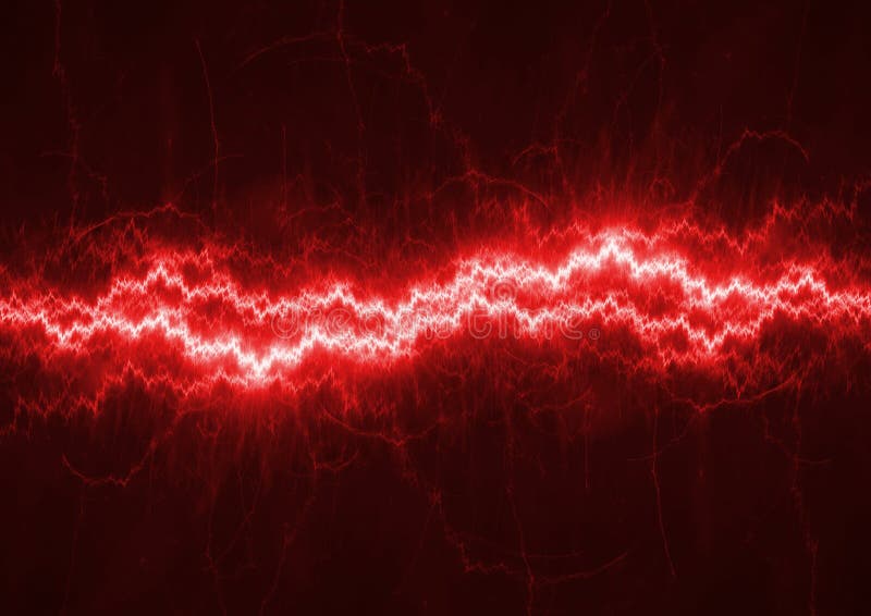 Red electrical background, abstract plasma power. Red electrical background, abstract plasma power