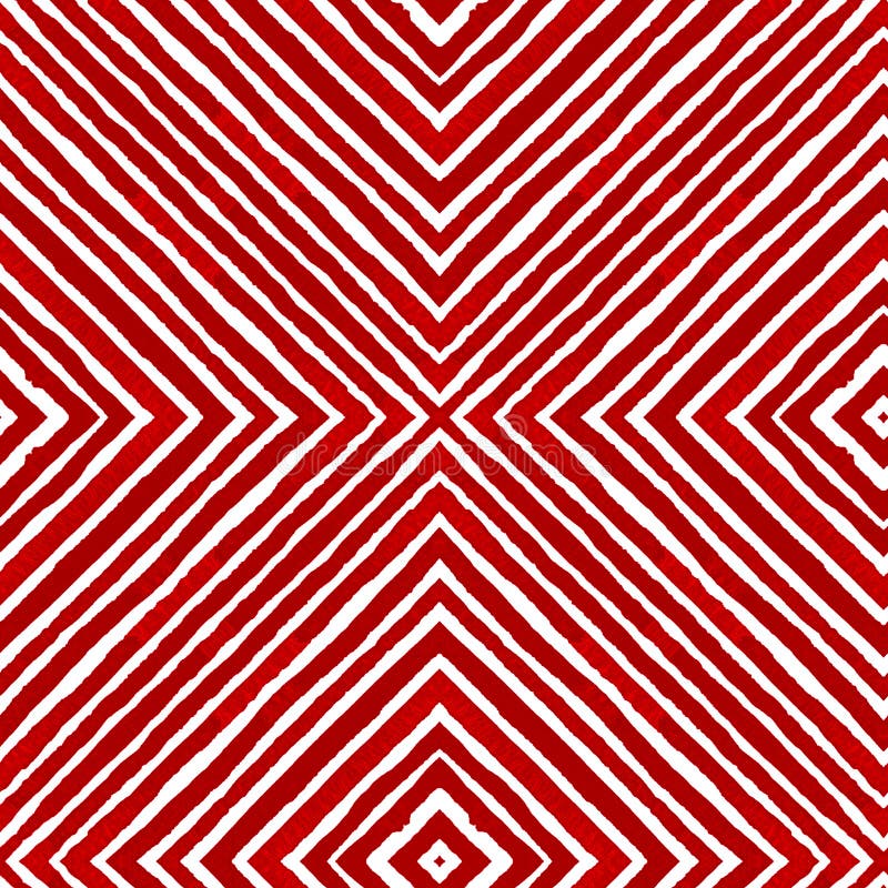 Röd geometrisk vattenfärg Nyfiket sömlöst smattrande vektor illustrationer Röd geometrisk vattenfärg Nyfiket sömlöst smattrande vektor illustrationer