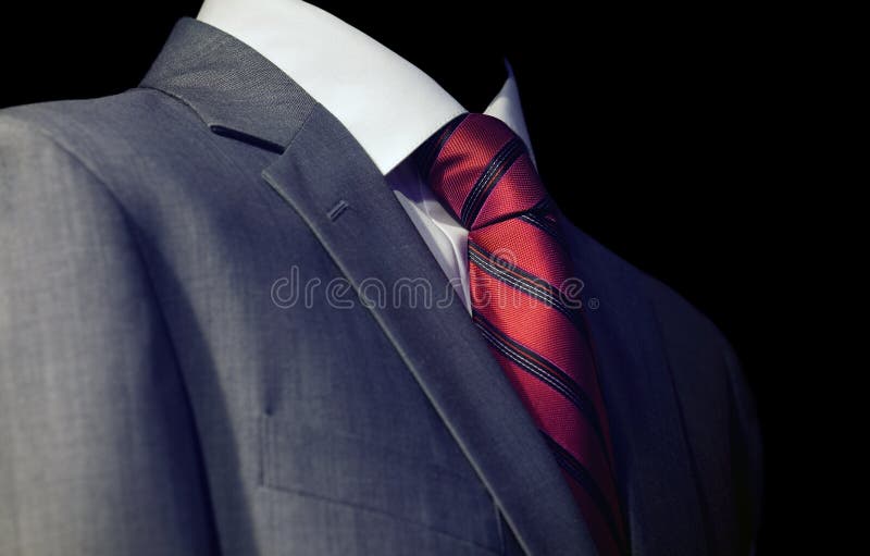 röd tie för grabb royaltyfria bilder röd tie för grabb royaltyfria bilder