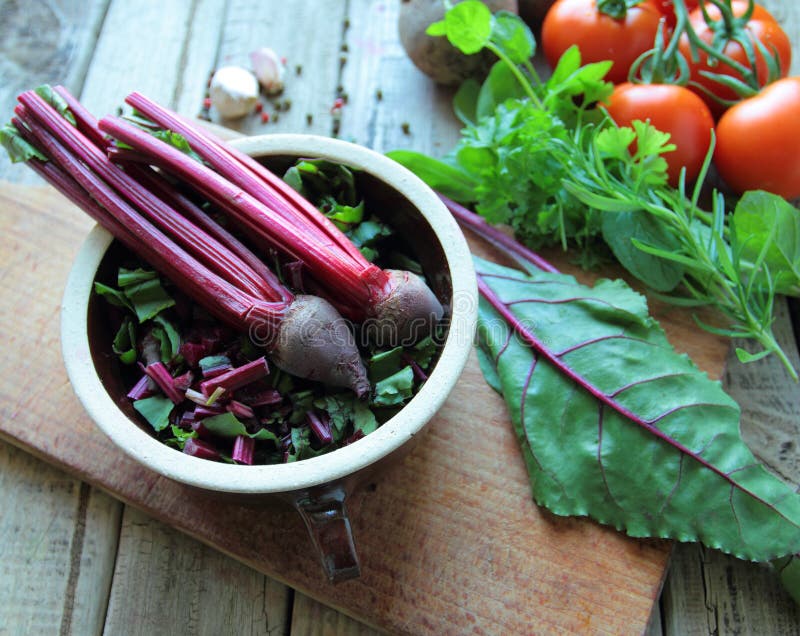 Röda betor royaltyfria foton