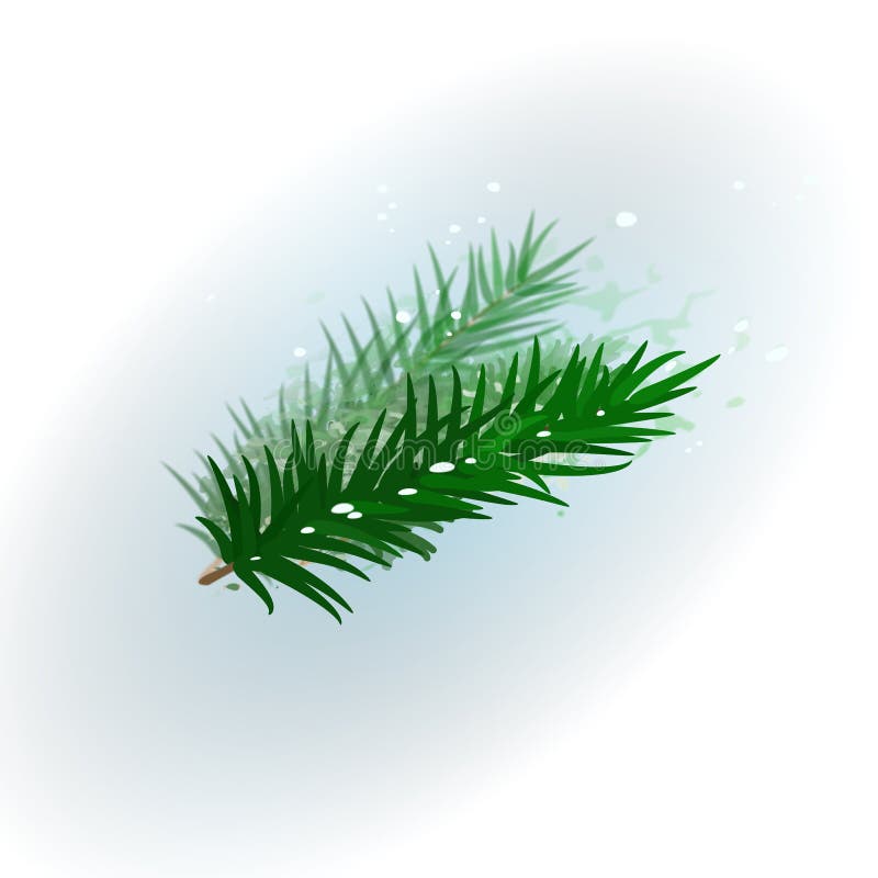 Rödsnö. illustration isolerad på vit bakgrund. royaltyfri illustrationer