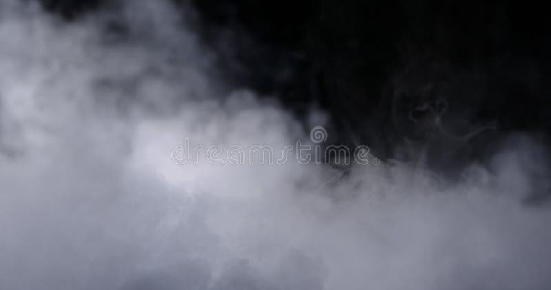 Rökmolnsfog för realistisk torr is lager videofilmer