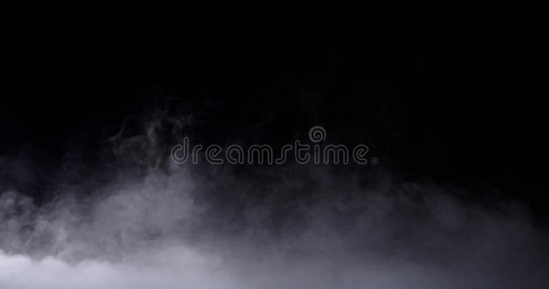 Rökmolnsfog för realistisk torr is lager videofilmer